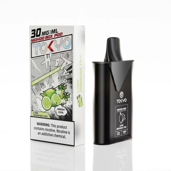 檸檬茉莉茶口味 東京魔盒煙彈 12ML煙